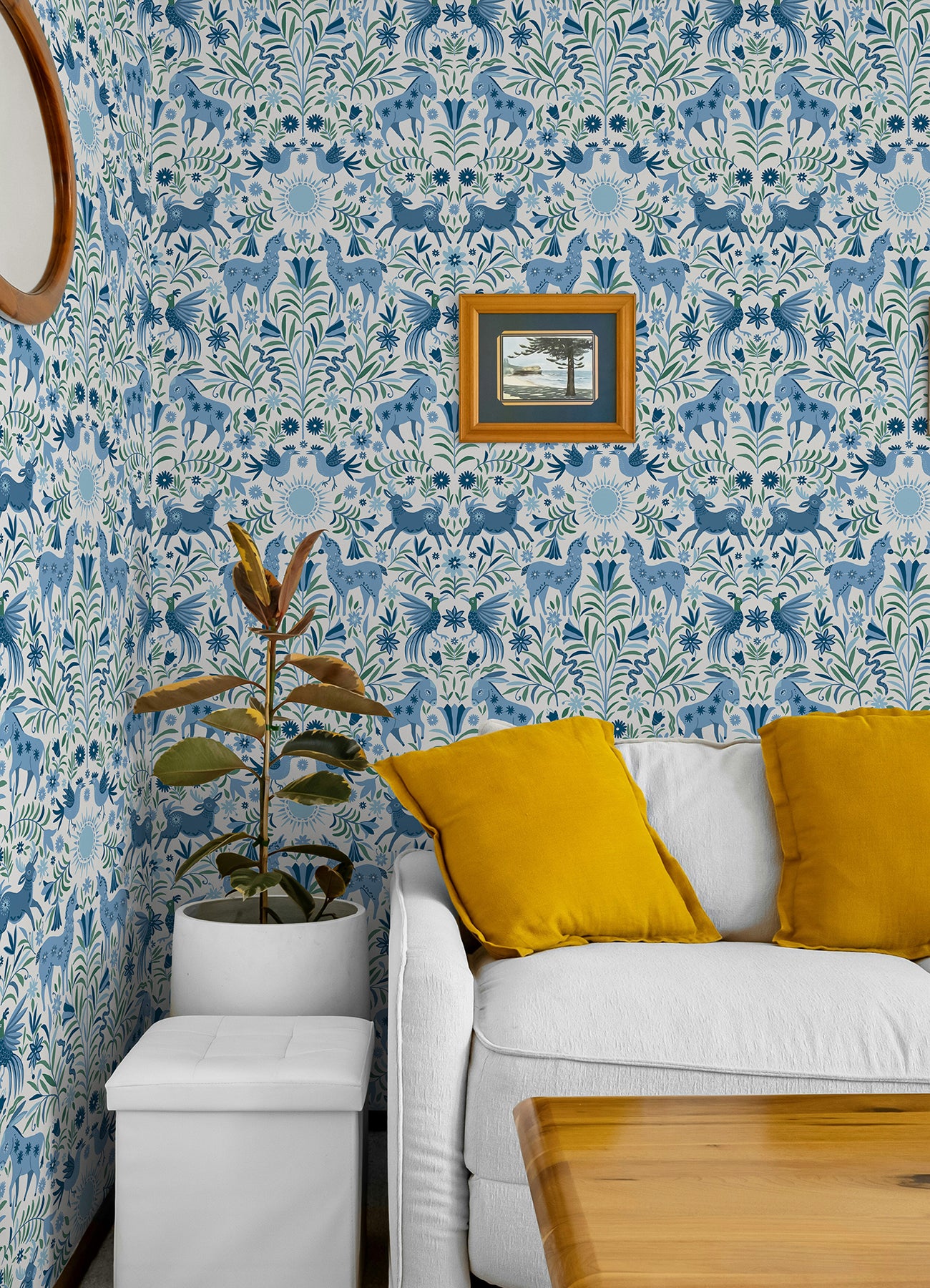 Whimsical Creatures Peel & Stick Wallpaper Peel and Stick Wallpaper RoomMates