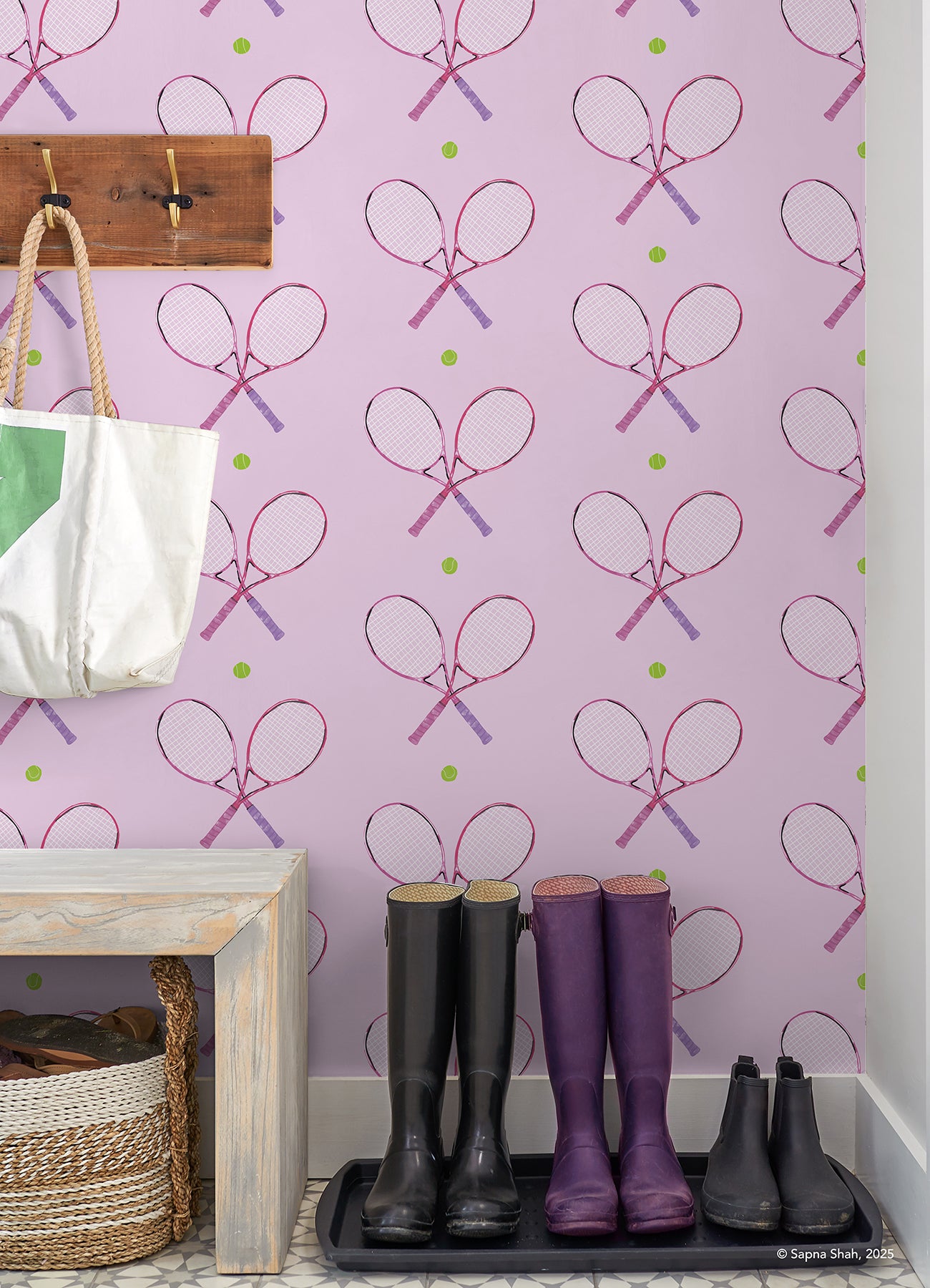 40 Love Peel & Stick Wallpaper Peel and Stick Wallpaper RoomMates