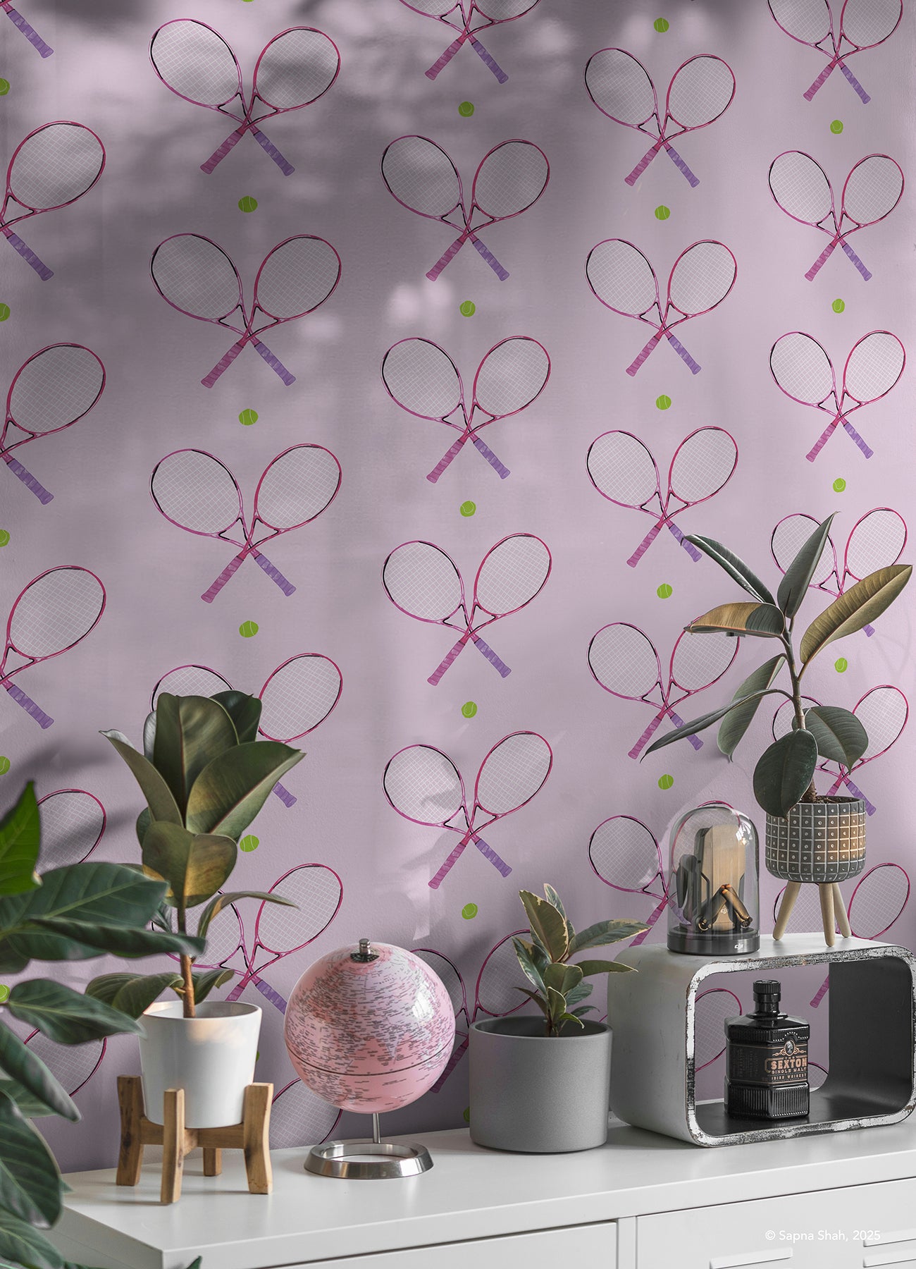 40 Love Peel & Stick Wallpaper Peel and Stick Wallpaper RoomMates
