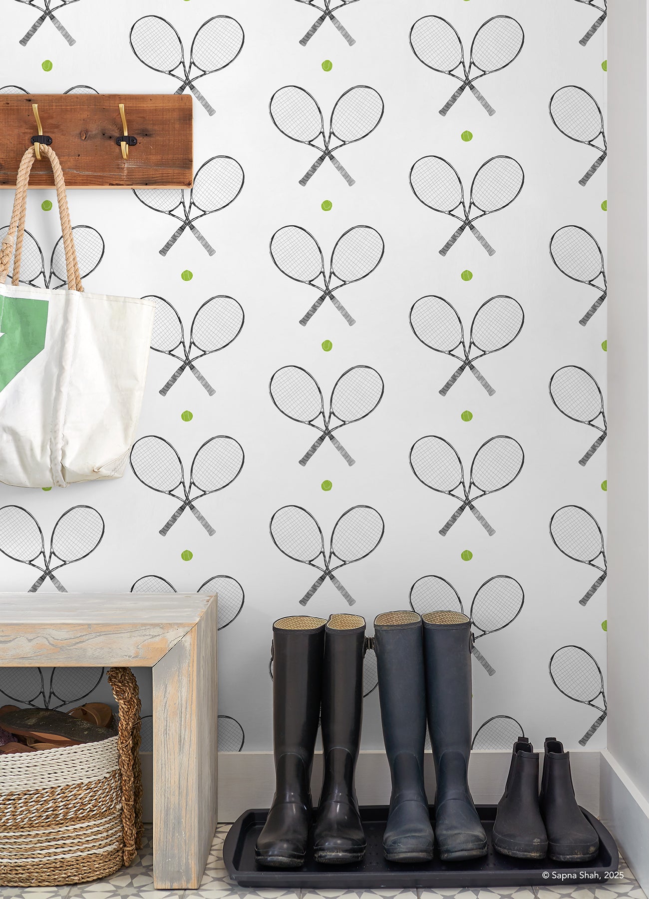 40 Love Peel & Stick Wallpaper Peel and Stick Wallpaper RoomMates