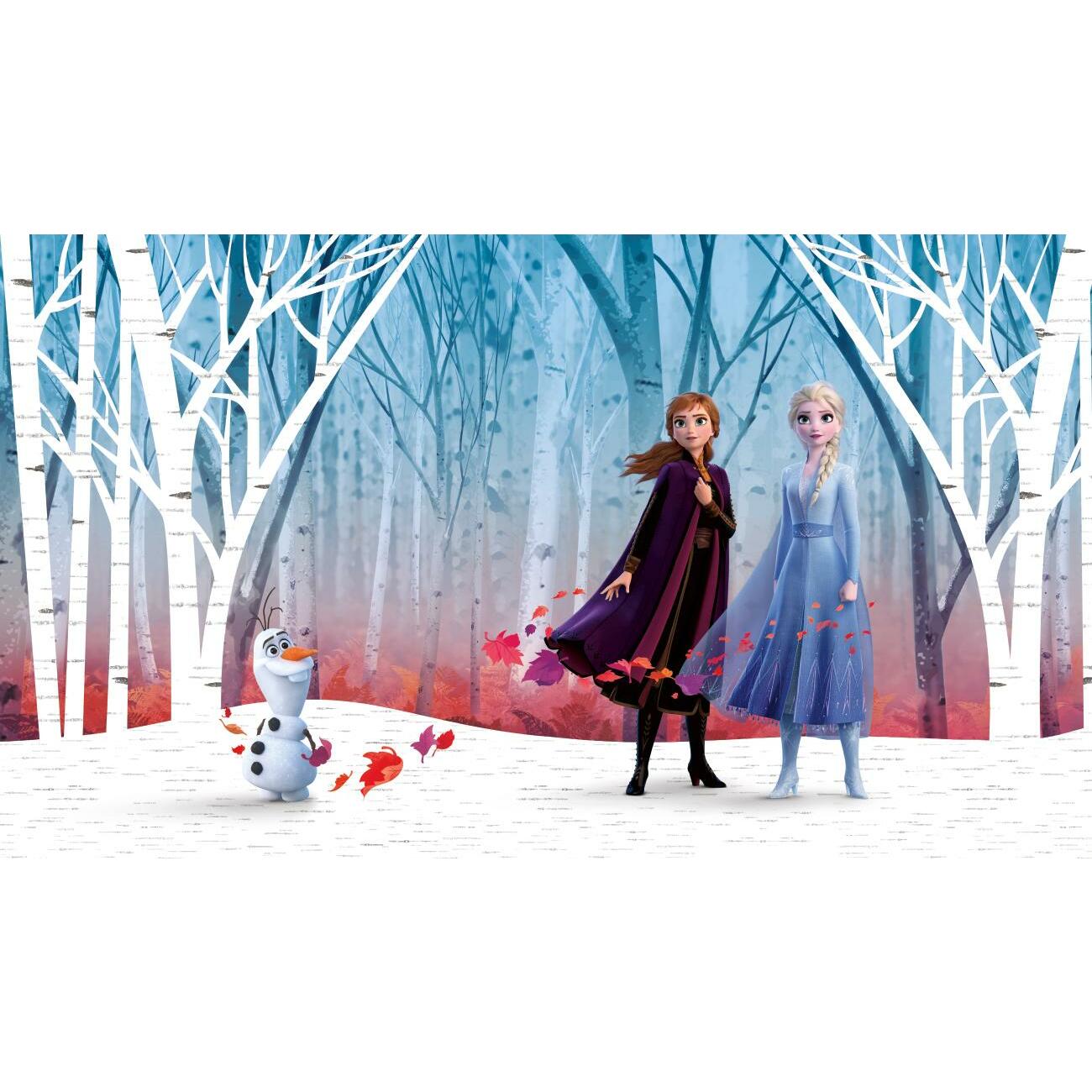 Disney's Frozen 2 Woodland Tree Peel and Stick Mural Wall Murals RoomMates Mural  