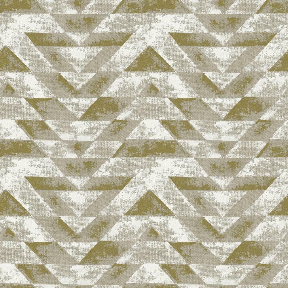 Southwest Geometric Peel and Stick Wallpaper Peel and Stick Wallpaper RoomMates Roll Gold 