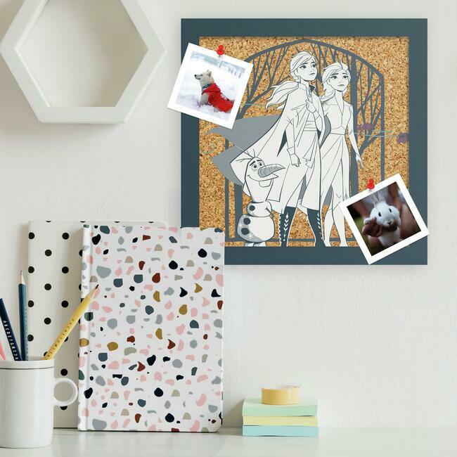 Frozen 2 Elsa, Anna, and Olaf Cork Wall Art Cork Wall Art RoomMates   