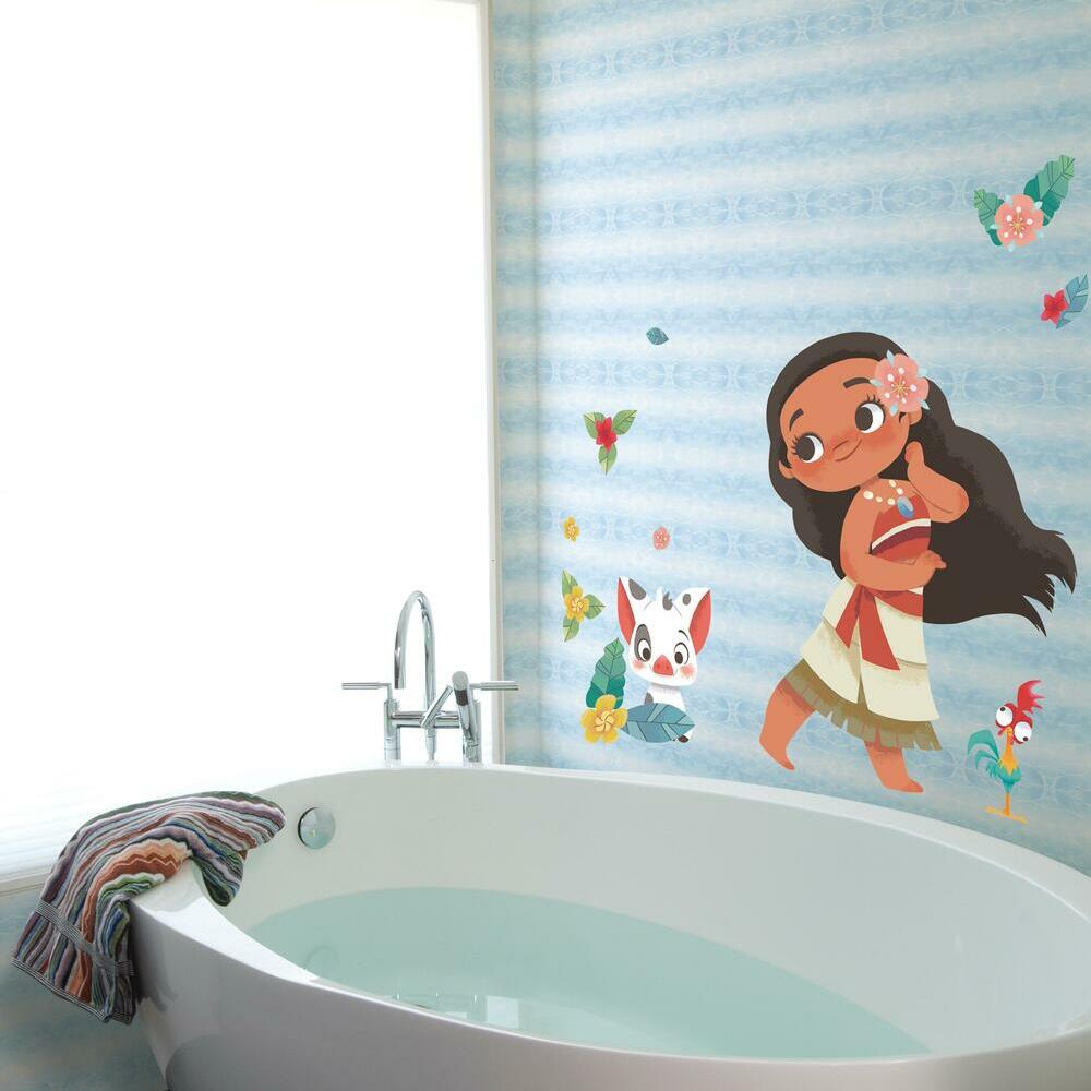 Vintage Disney Moana Peel and Stick Giant Wall Decals Wall Decals RoomMates   