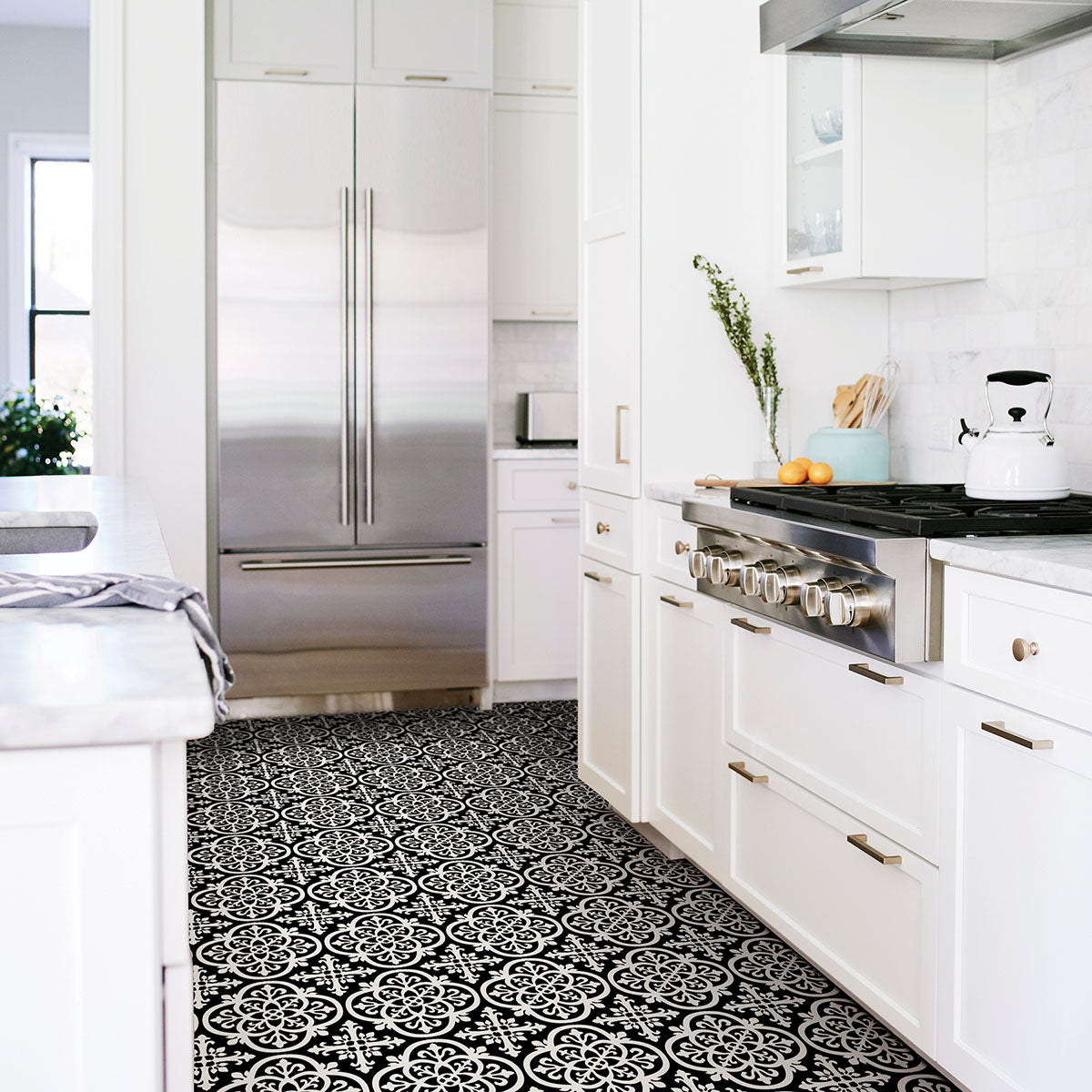 Gothic Peel and Stick Floor Tiles Peel and Stick Floor Tiles FloorPops   