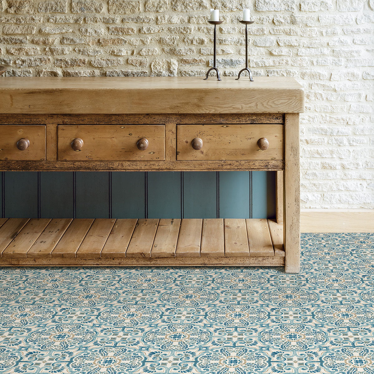 Fontaine Peel and Stick Floor Tiles Peel and Stick Floor Tiles FloorPops   