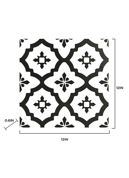 Comet Peel and Stick Floor Tiles Peel and Stick Floor Tiles FloorPops   