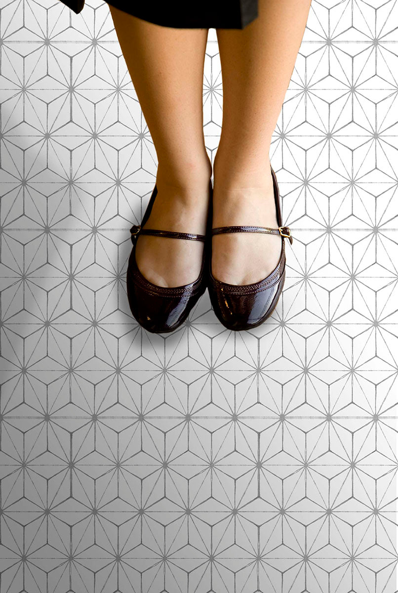 Kikko Peel and Stick Floor Tiles Peel and Stick Floor Tiles FloorPops   