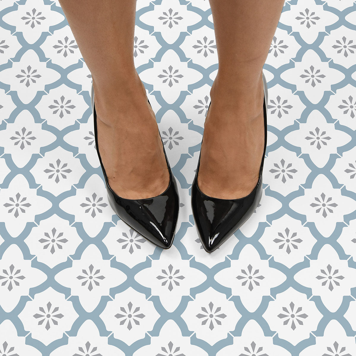 Alfama Peel and Stick Floor Tiles Peel and Stick Floor Tiles FloorPops   