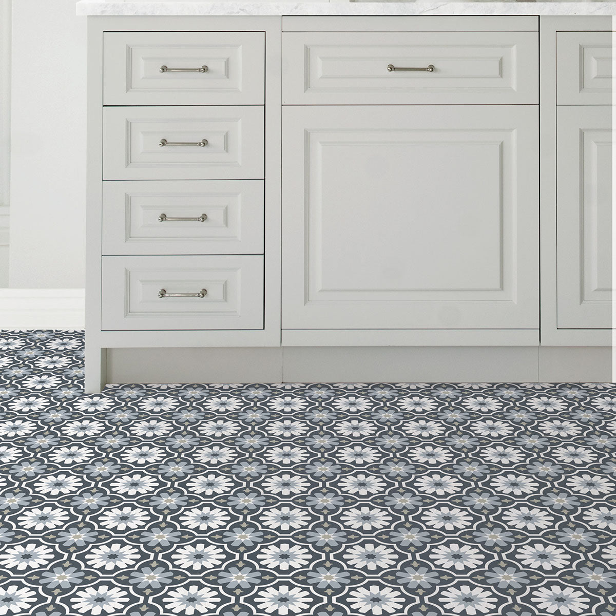 Sevilla Peel and Stick Floor Tiles Peel and Stick Floor Tiles FloorPops   