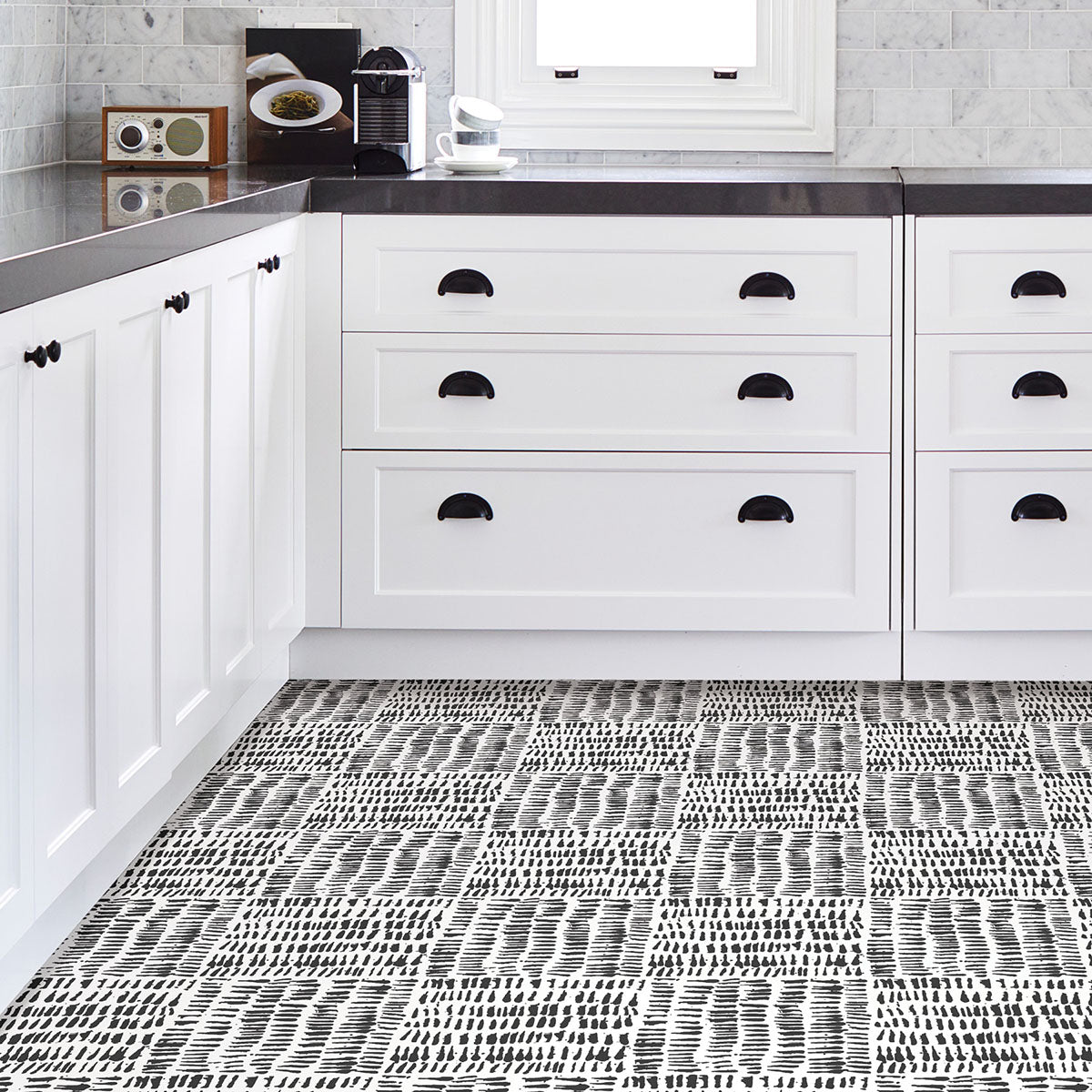 Noleby Peel and Stick Floor Tiles Peel and Stick Floor Tiles FloorPops   