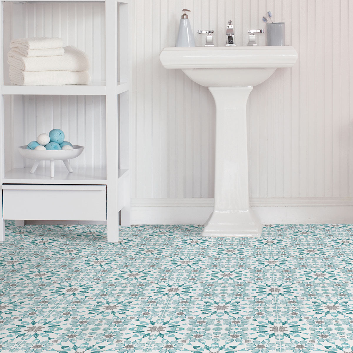 Radiance Peel and Stick Floor Tiles Peel and Stick Floor Tiles FloorPops   