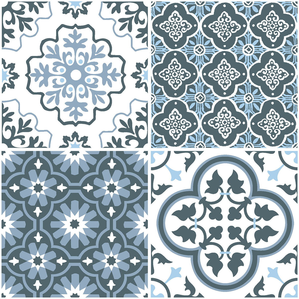 Myriad Peel and Stick Floor Tiles Peel and Stick Floor Tiles FloorPops   
