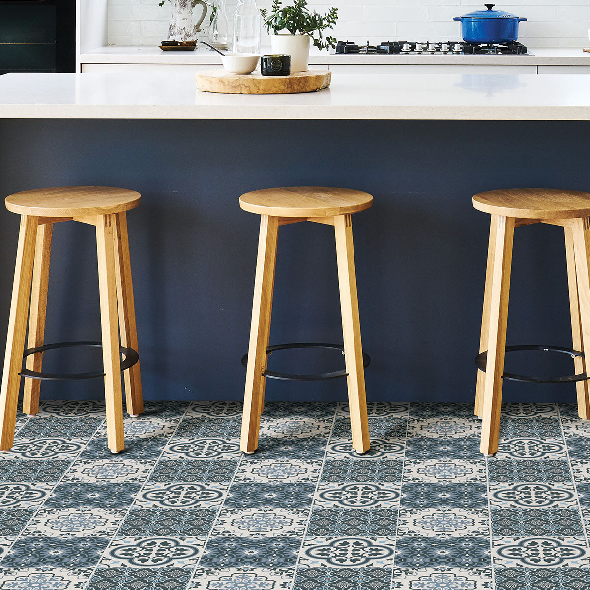 Myriad Peel and Stick Floor Tiles Peel and Stick Floor Tiles FloorPops   