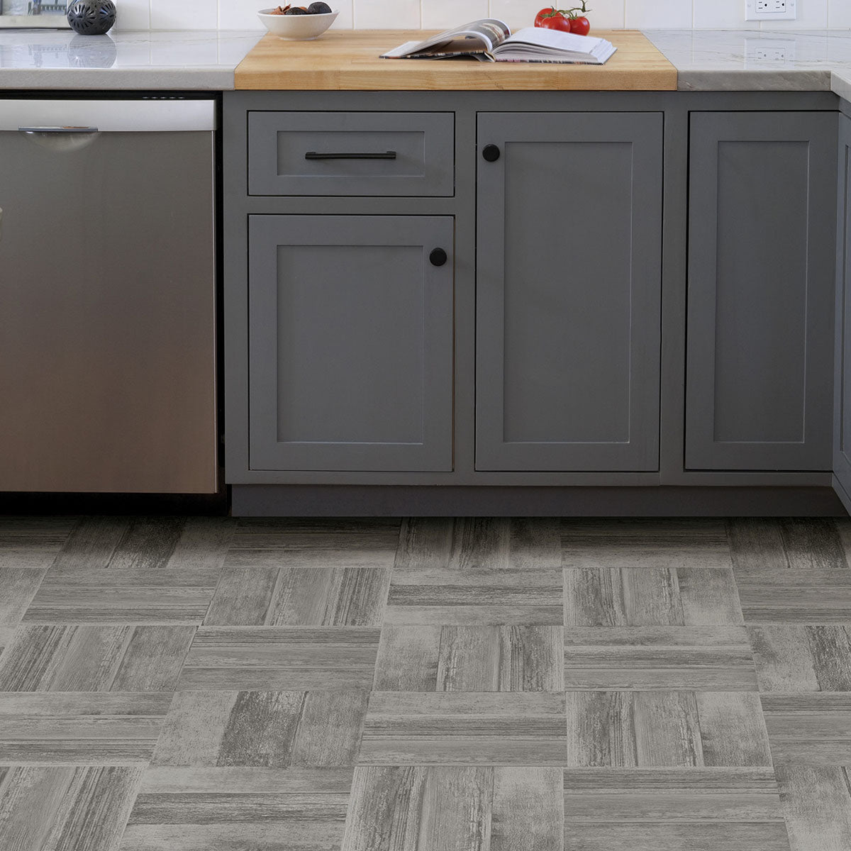 Vanleer Peel and Stick Floor Tiles Peel and Stick Floor Tiles FloorPops   