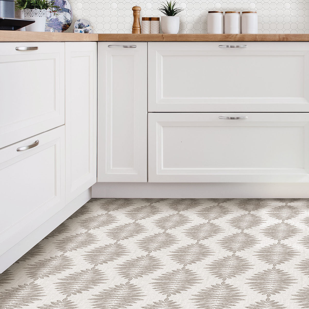 Foliage Peel and Stick Floor Tiles Peel and Stick Floor Tiles FloorPops   