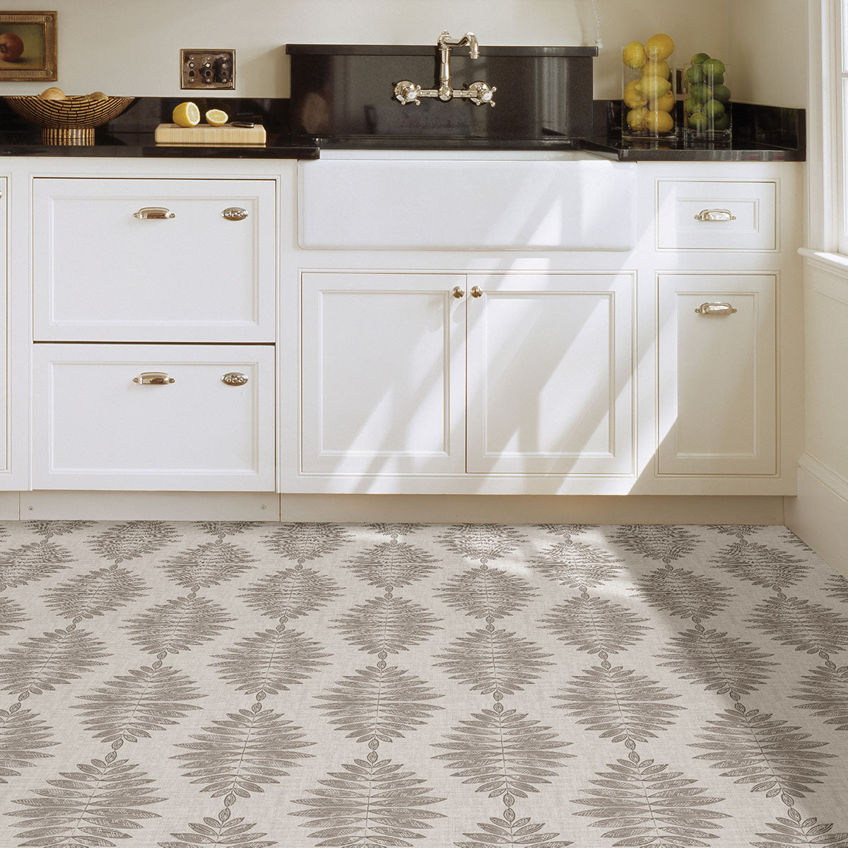 Foliage Peel and Stick Floor Tiles Peel and Stick Floor Tiles FloorPops   