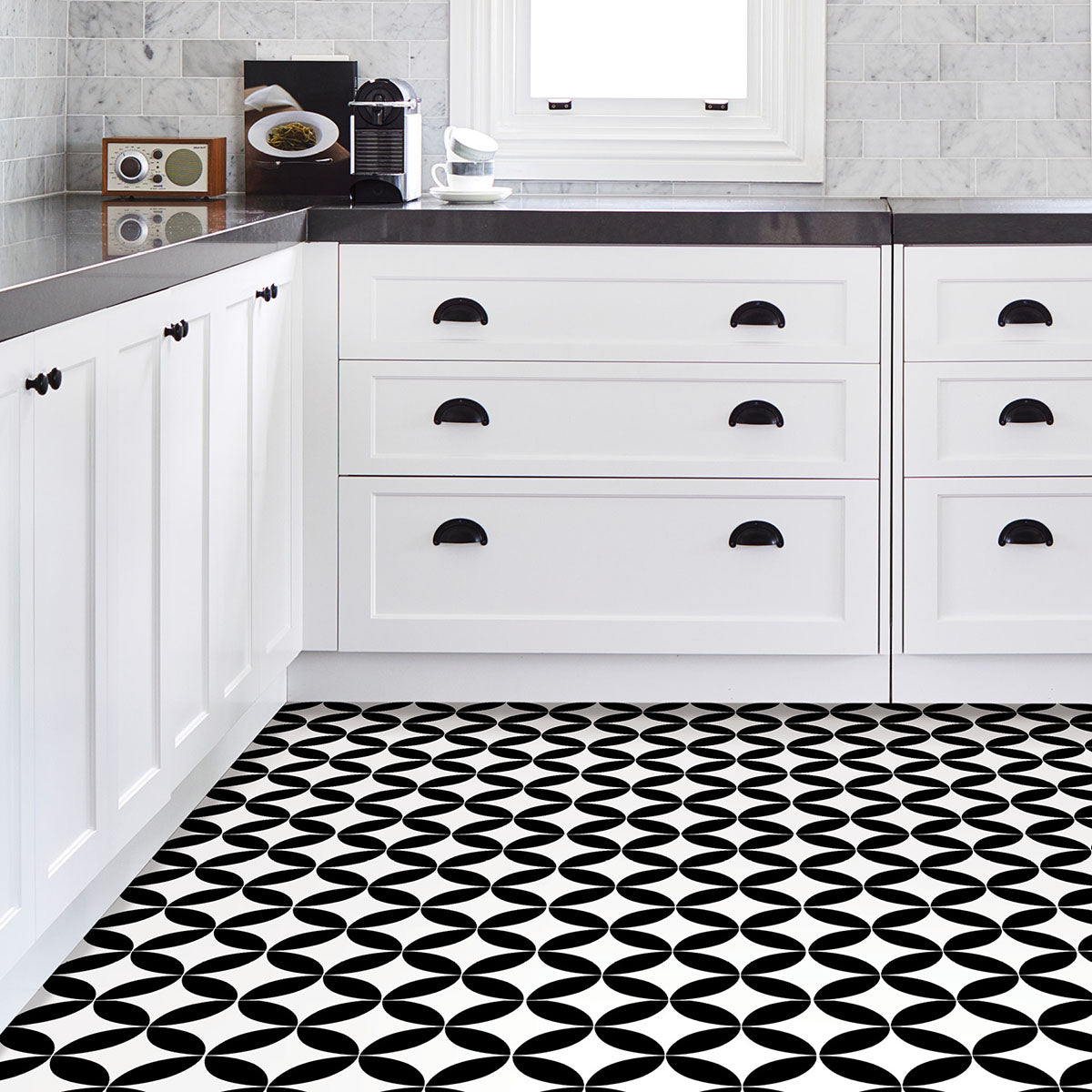 Starlight Peel and Stick Floor Tiles Peel and Stick Floor Tiles FloorPops   