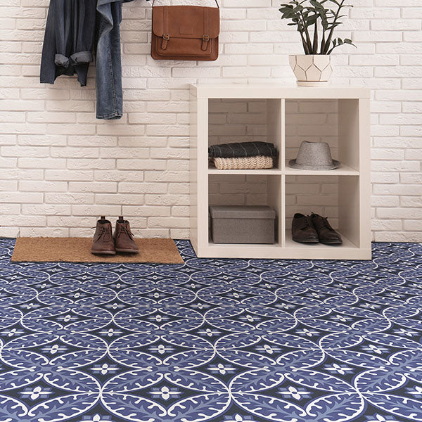 Capri Peel and Stick Floor Tiles Peel and Stick Floor Tiles FloorPops   