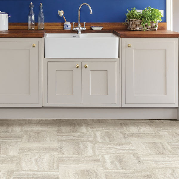 Platinum Peel and Stick Floor Tiles Peel and Stick Floor Tiles FloorPops   