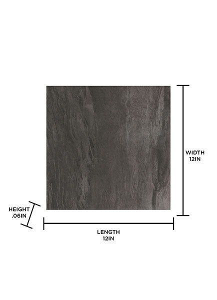 Raven Peel and Stick Floor Tiles Peel and Stick Floor Tiles FloorPops   