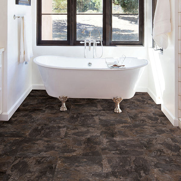 Brownstone Peel and Stick Floor Tiles Peel and Stick Floor Tiles FloorPops   