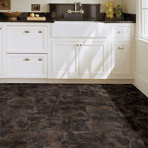 Brownstone Peel and Stick Floor Tiles Peel and Stick Floor Tiles FloorPops   