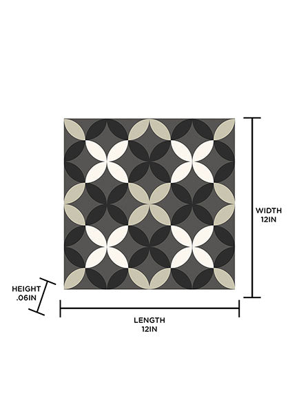 Arbor Peel and Stick Floor Tiles Peel and Stick Floor Tiles FloorPops   