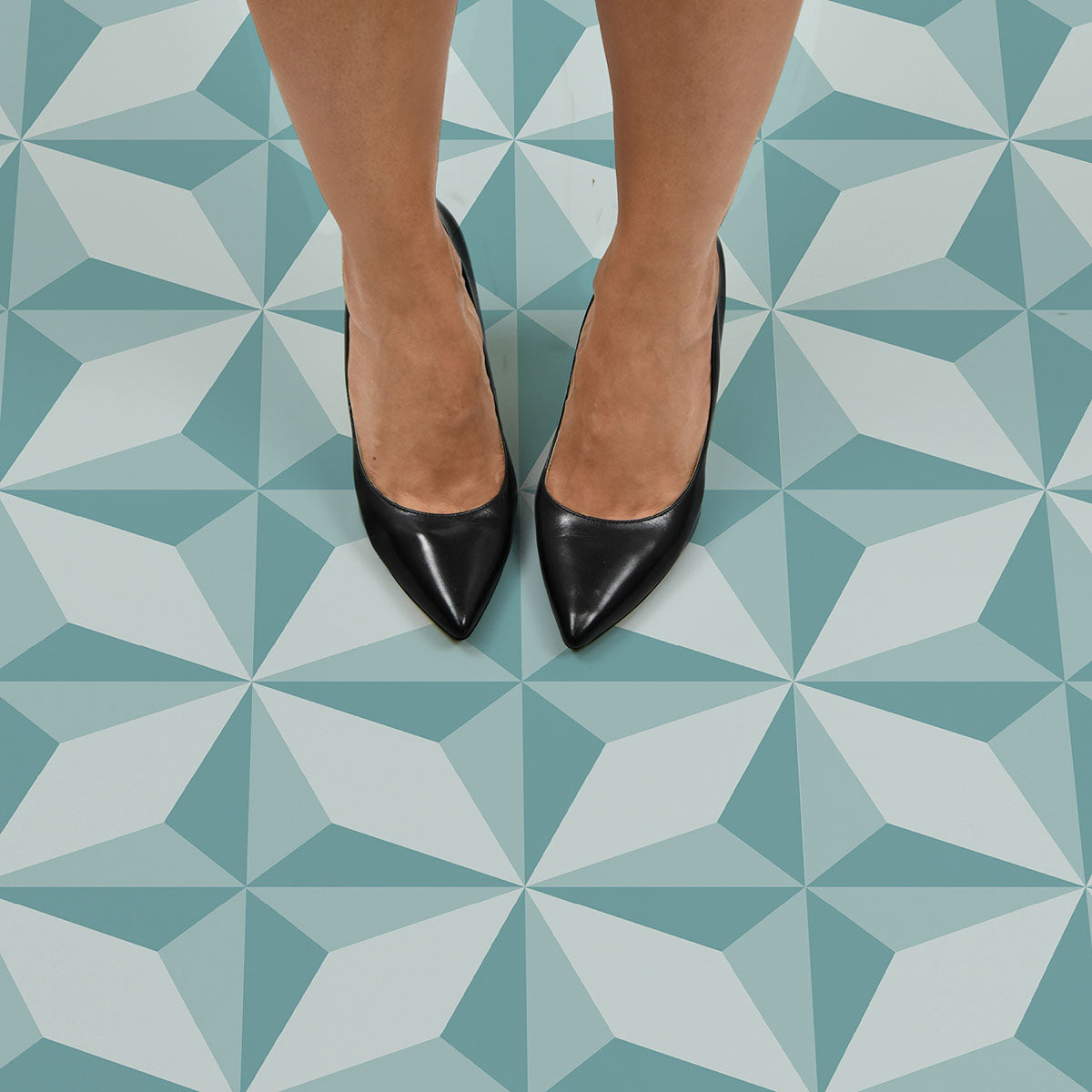 Topaz Peel and Stick Floor Tiles Peel and Stick Floor Tiles FloorPops   