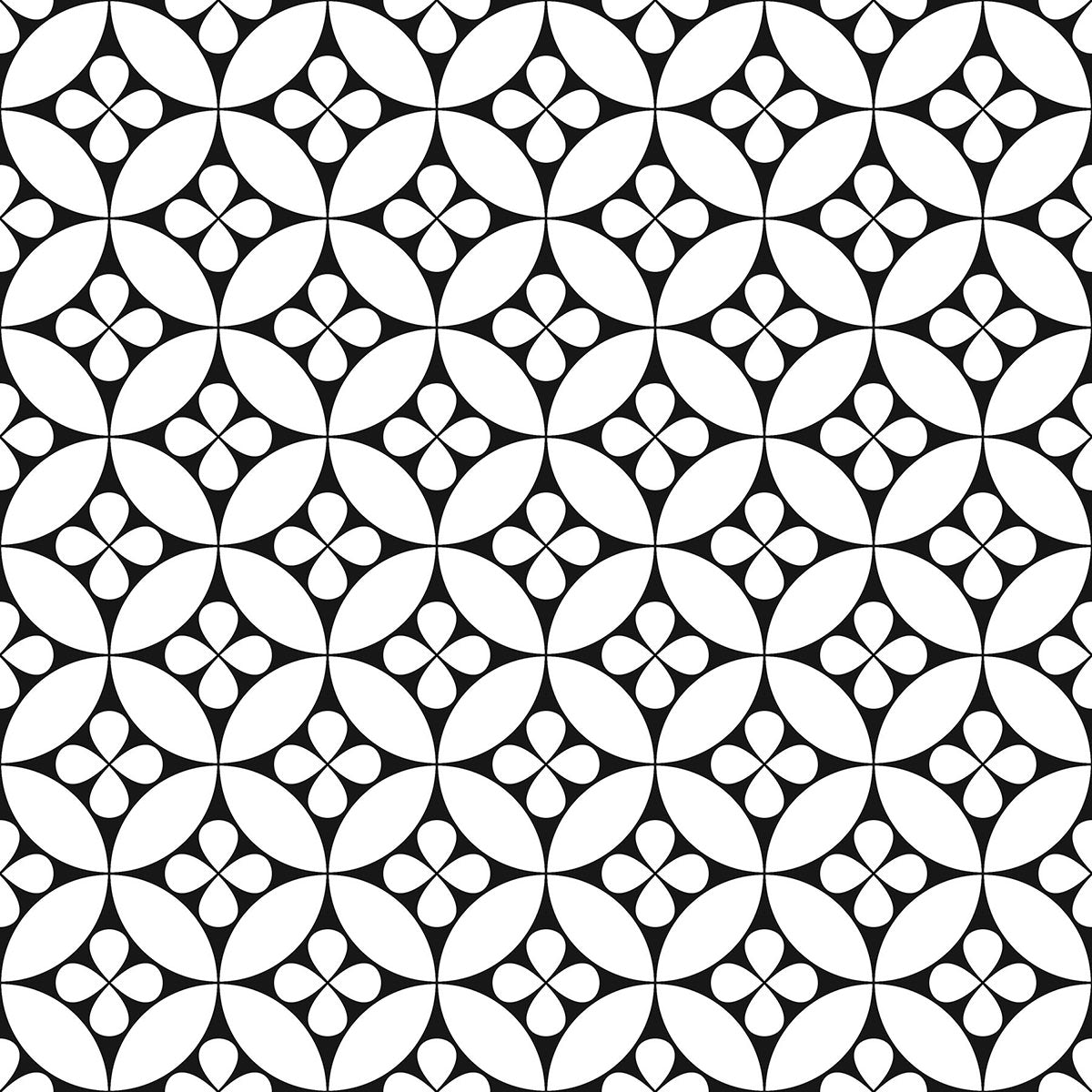 Fleur Peel and Stick Floor Tiles Peel and Stick Floor Tiles FloorPops   