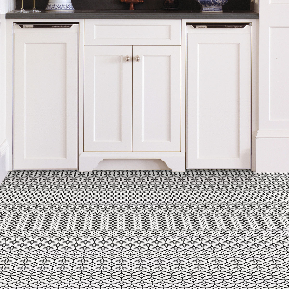 Fleur Peel and Stick Floor Tiles Peel and Stick Floor Tiles FloorPops   