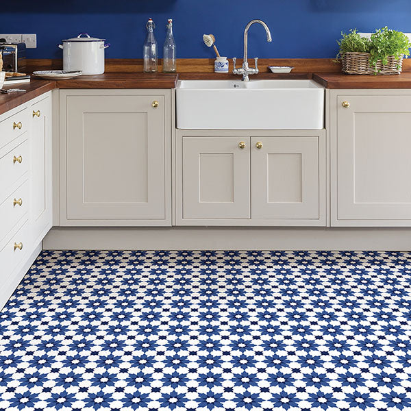 Zellige Peel and Stick Floor Tiles Peel and Stick Floor Tiles FloorPops   