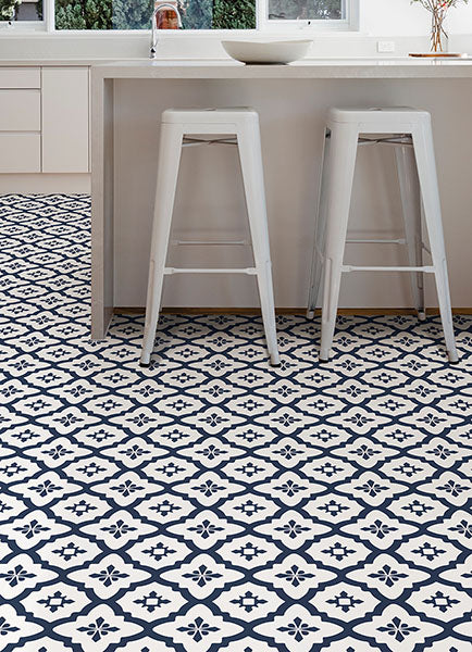 Atlas Peel and Stick Floor Tiles Peel and Stick Floor Tiles FloorPops   