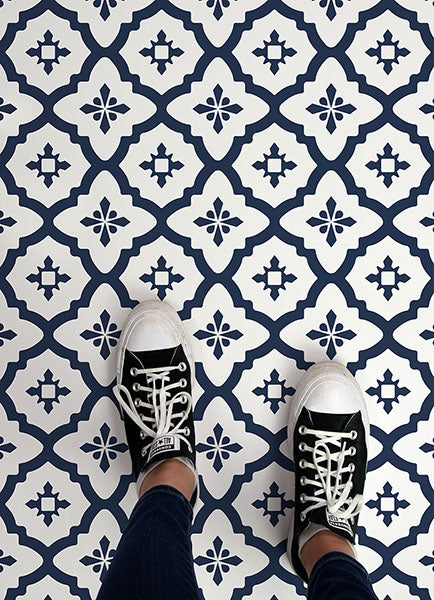 Atlas Peel and Stick Floor Tiles Peel and Stick Floor Tiles FloorPops   
