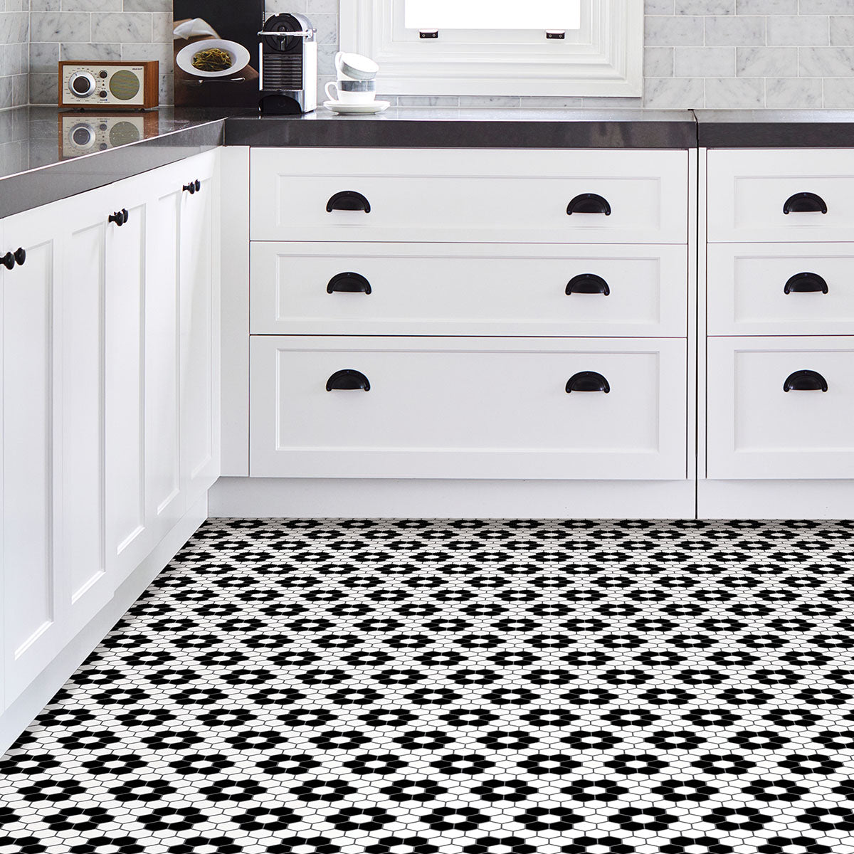 Biscotto Peel and Stick Floor Tiles Peel and Stick Floor Tiles FloorPops   