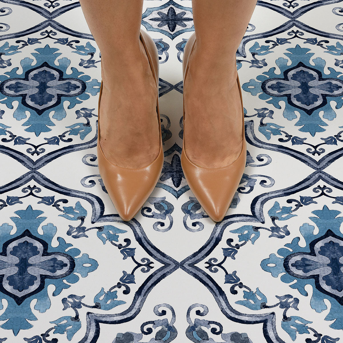 Marrakesh Peel and Stick Floor Tiles Peel and Stick Floor Tiles FloorPops   