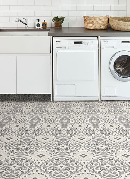 Massimo Peel and Stick Floor Tiles Peel and Stick Floor Tiles FloorPops   