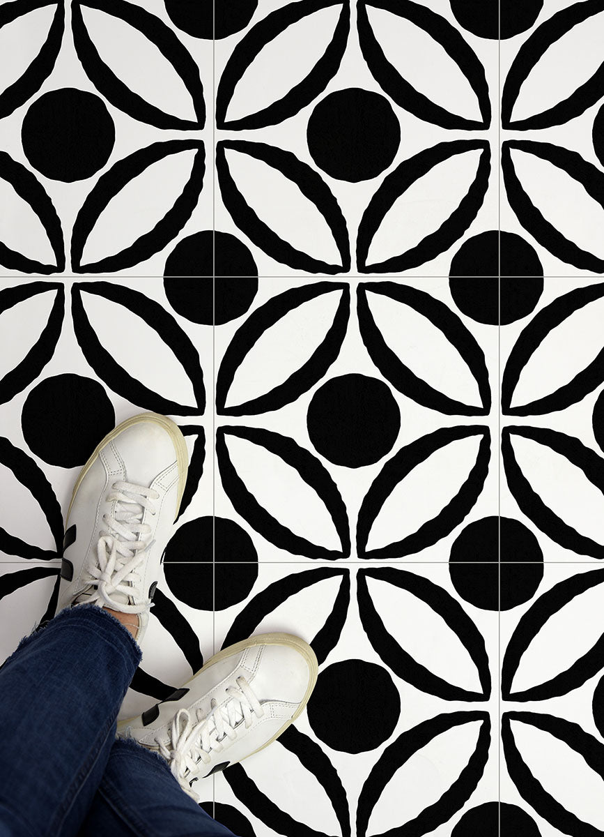 Tory Peel and Stick Floor Tiles Peel and Stick Floor Tiles FloorPops   