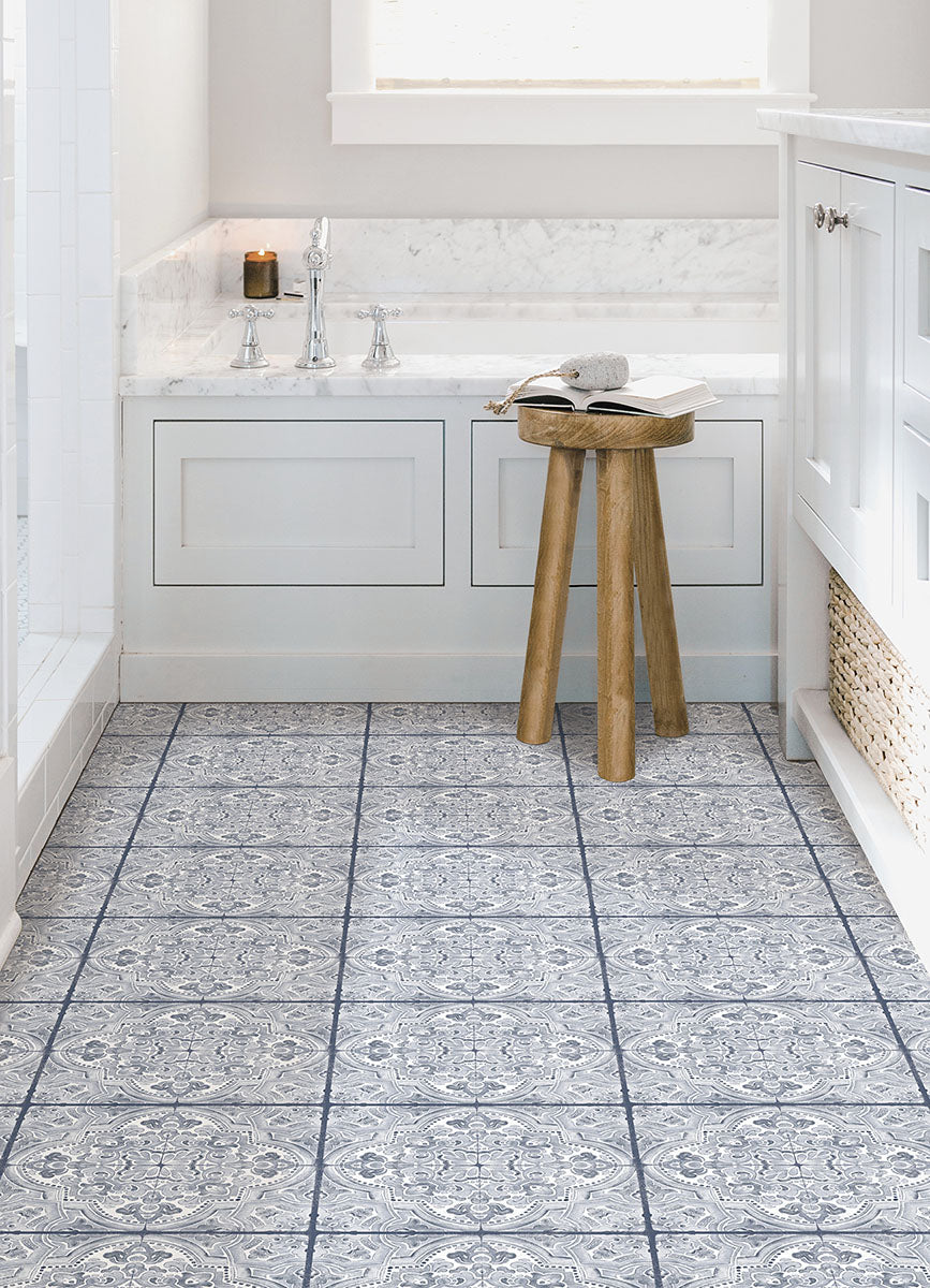 Hastings Peel and Stick Floor Tiles Peel and Stick Floor Tiles FloorPops   