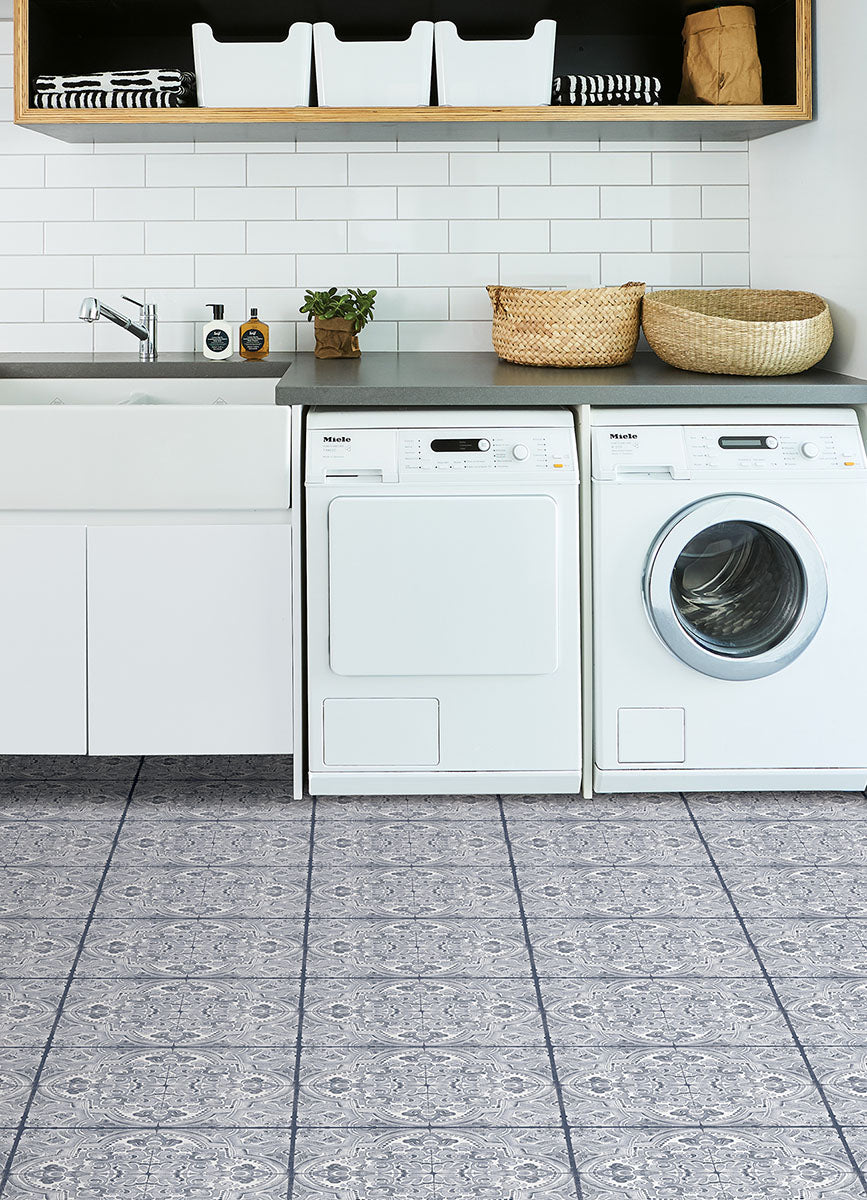 Hastings Peel and Stick Floor Tiles Peel and Stick Floor Tiles FloorPops   