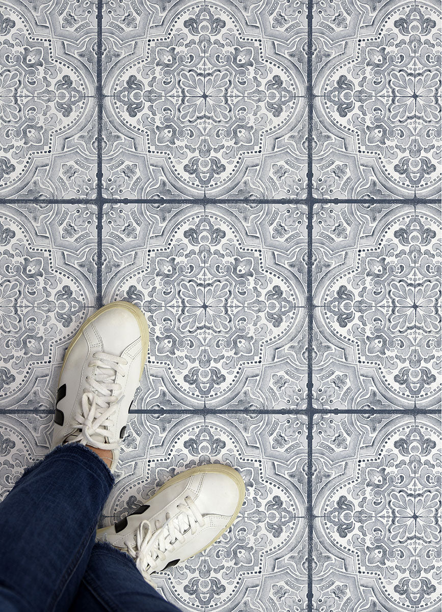 Hastings Peel and Stick Floor Tiles Peel and Stick Floor Tiles FloorPops   