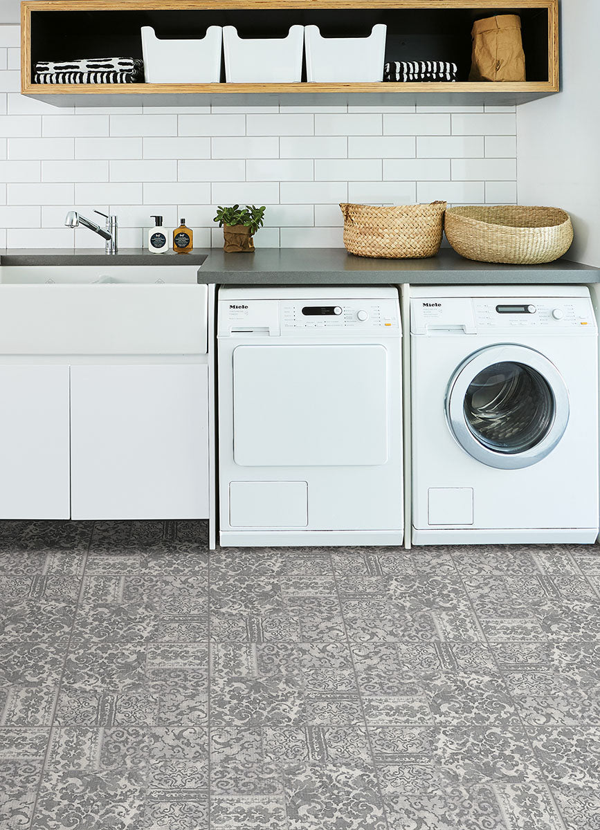 Rahele Peel and Stick Floor Tiles Peel and Stick Floor Tiles FloorPops   