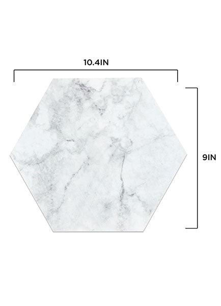 Milena Peel and Stick Hexagon Floor Tiles Peel and Stick Floor Tiles FloorPops   