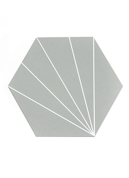 Vers Peel and Stick Hexagon Floor Tiles Peel and Stick Floor Tiles FloorPops   