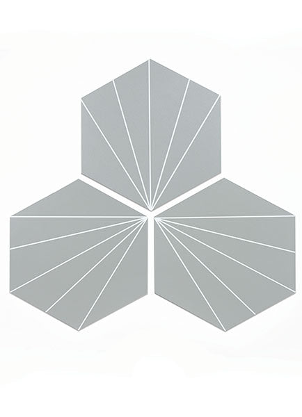 Vers Peel and Stick Hexagon Floor Tiles Peel and Stick Floor Tiles FloorPops   