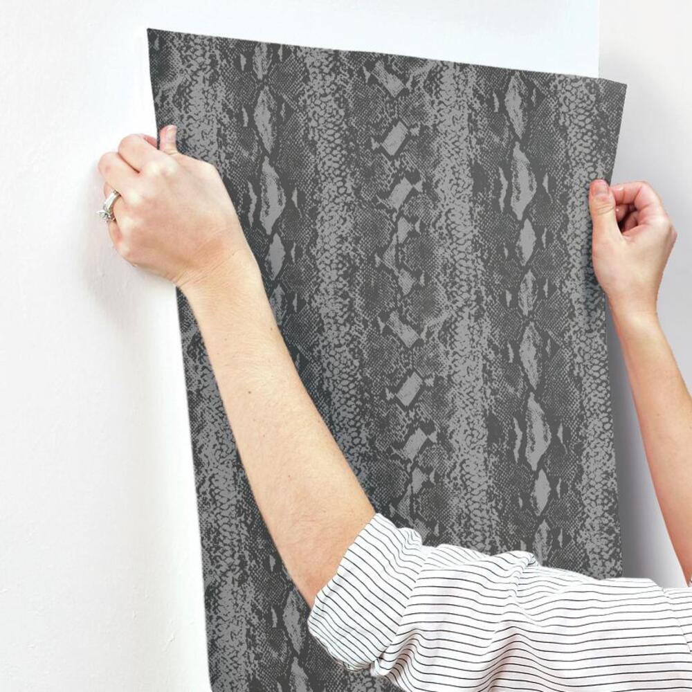 Snake Skin Peel and Stick Wallpaper Peel and Stick Wallpaper RoomMates   