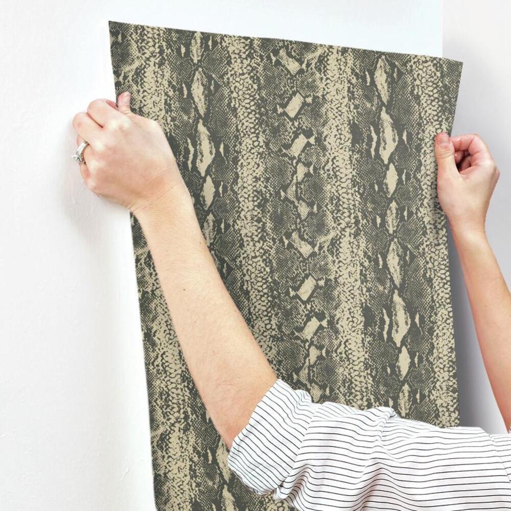 Snake Skin Peel and Stick Wallpaper Peel and Stick Wallpaper RoomMates   