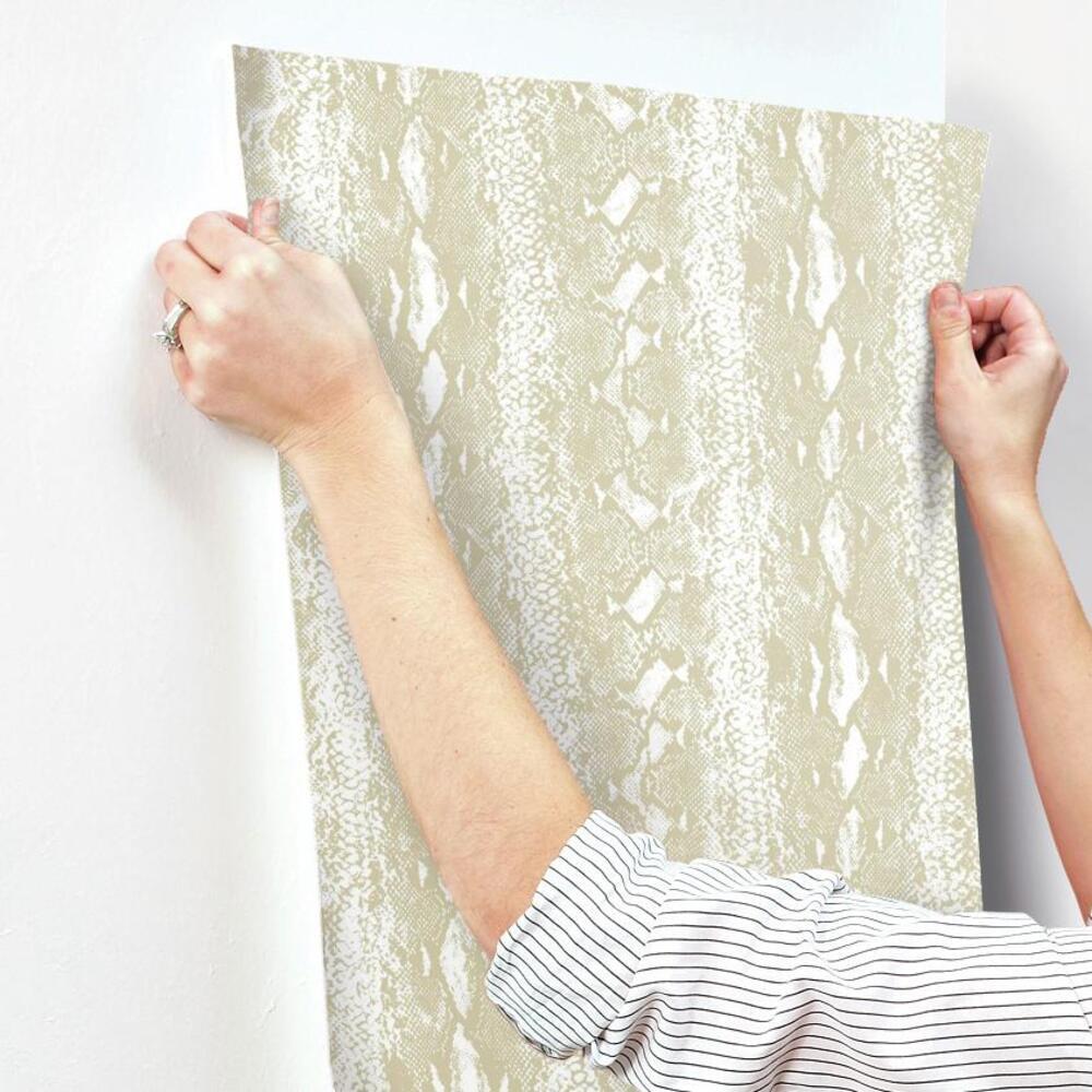 Snake Skin Peel and Stick Wallpaper Peel and Stick Wallpaper RoomMates   