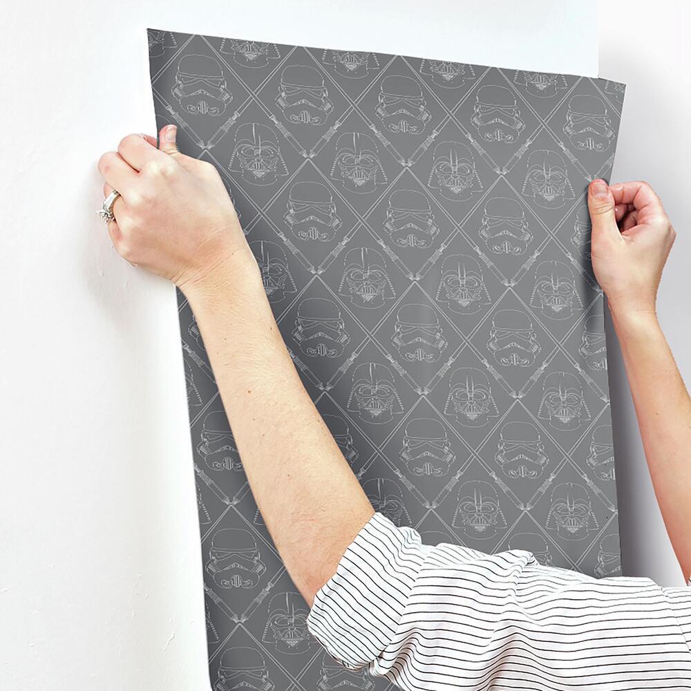 Star Wars The Dark Side Peel & Stick Wallpaper Peel and Stick Wallpaper RoomMates   