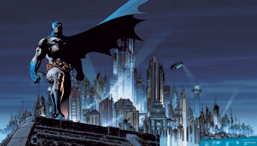 Batman XL Spray and Stick Wallpaper Mural Wall Murals RoomMates Mural  